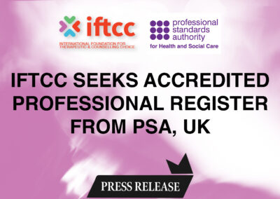 CHRISTIAN THERAPISTS PROVIDING HELP FOR CLIENTS WITH UNWANTED SAME- SEX ATTRACTION SEEK PROFESSIONAL STANDARDS AUTHORITY ACCREDITATION