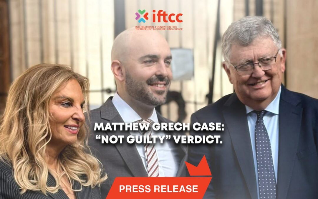IFTCC Welcomes ‘Not Guilty’ Court decision in first criminal trial of so-called ‘Gay Conversion Practices’
